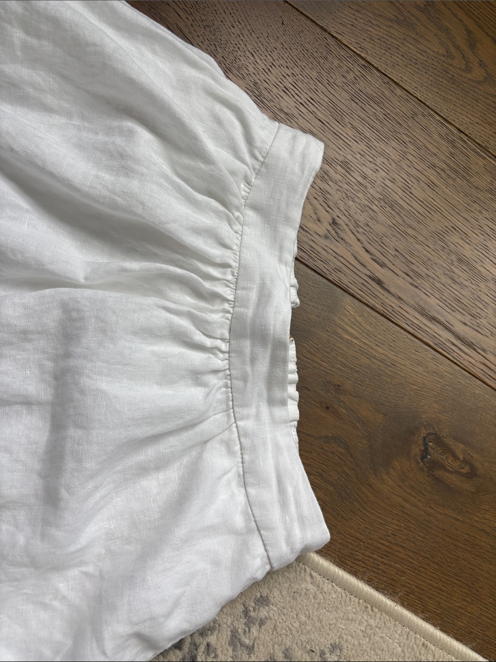 DISSH White Maxi Linen Skirt - Picture 3 of 4